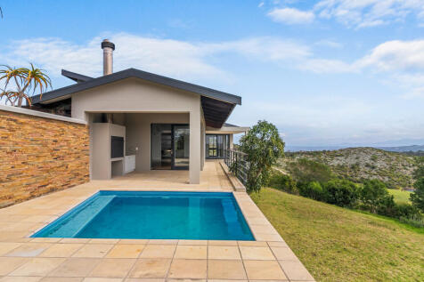 Swimming pool and braai area
