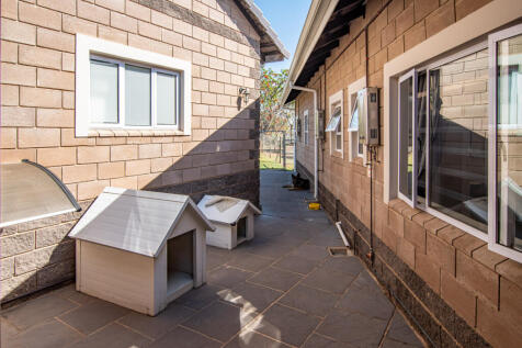 outside courtyard area