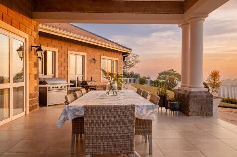 Undercover veranda with amazing sunsets