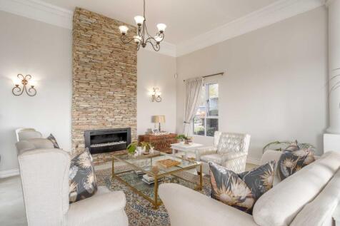 Formal lounge with fireplace