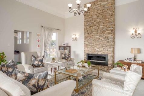 Formal lounge with fireplace