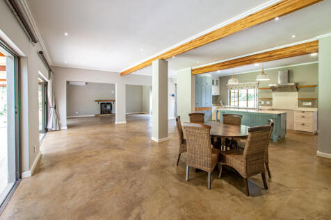 Open plan making entertaining a dream