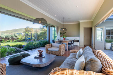 patio with stunning views
