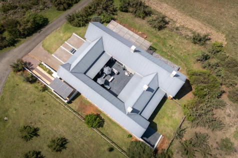 Birds eye view with the central courtyard