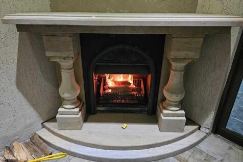 Cozy fire place
