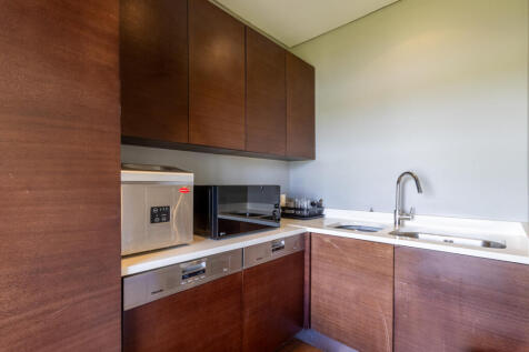 Separate scullery with 2 dishwashers