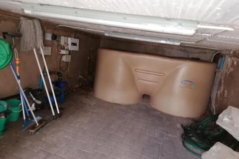 Storage area for 5000L Water Tank  Pump