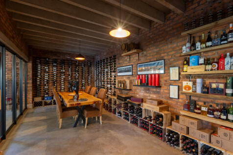 Wonderful wine cellar