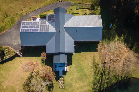 Solar anels on the house