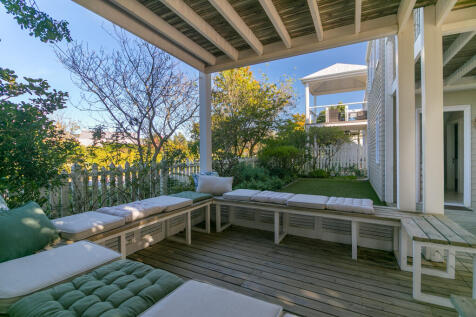 Downstairs patio