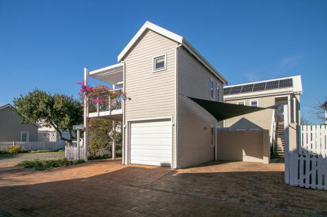 Back exterior of the house
