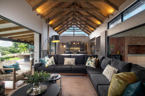 Relaxing comfy open plan living