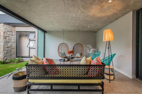 Patio opening to the pool