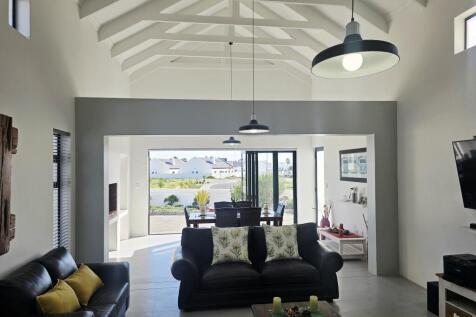High volume open living area