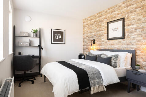 Second bedroom in the Culver 4 bedroom home