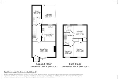 END TERRACE 3 BEDROOM
