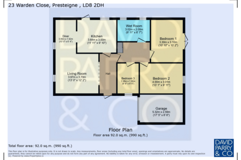 3 Bedroom Detached Bungalow