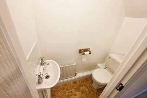 Under stairs toilet