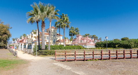 Beachside community