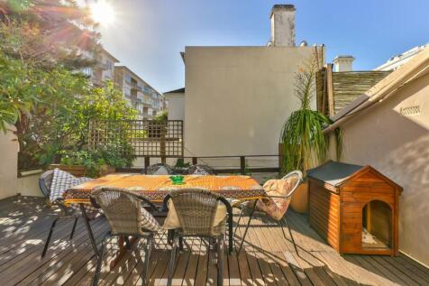 Deck from dining room and kitchen