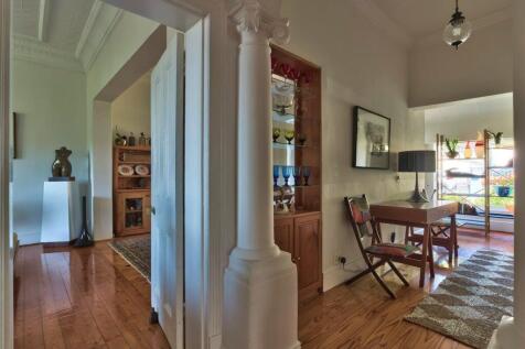 Wooden floors and pressed ceilings