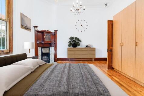 2nd Bedroom with a fireplace