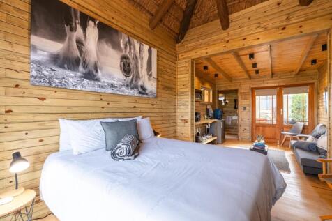 First Airbnb Cottage Bedroom 