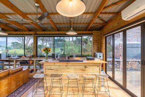 Bar on to barbecue area inside Games room