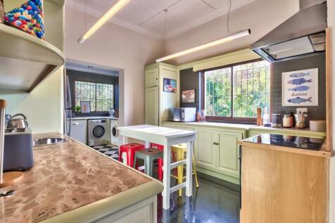 Kitchen with scullary area