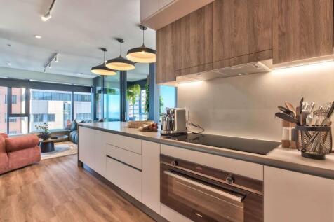 Open plan kitchen