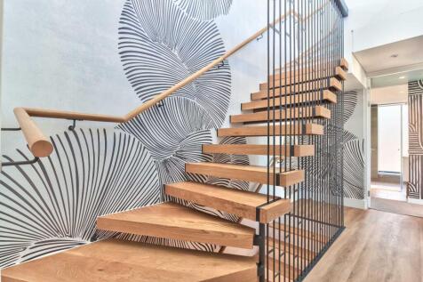 Stairs to private patio