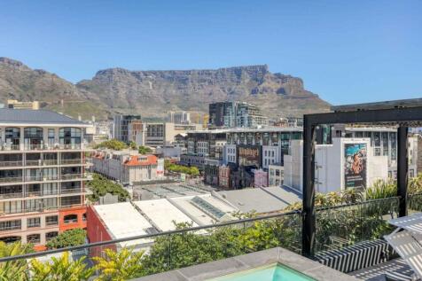 Rooftop pool and entertainment area 