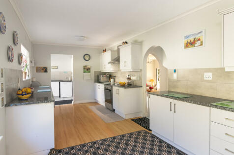 Kitchen with separate scullery/laundry