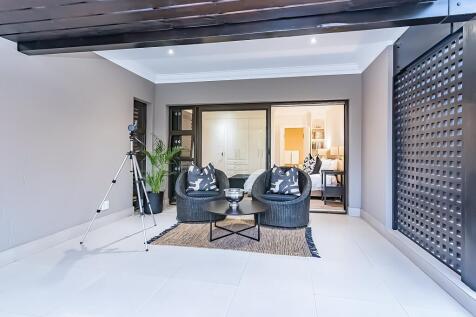 Upstairs patio