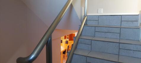 Staircase to third floor