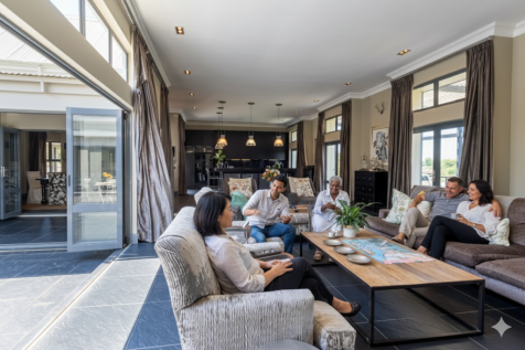 Dining room opens in the courtyard