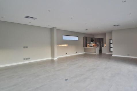 Open plan living area
