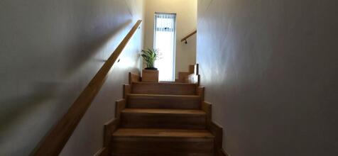 Stairs to the upper level