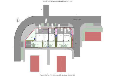 5 dwelling site plan
