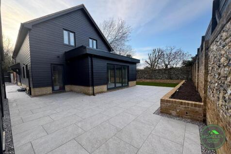 Rear patio