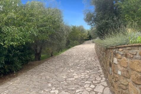 Entrance driveway
