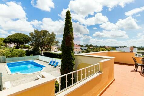 villa with lagoon views