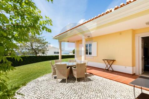 villa with lagoon views