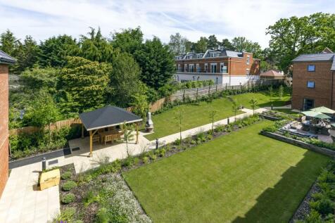 Garden view from balcony  