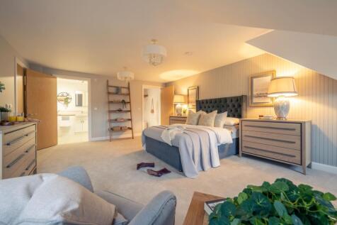 Show home master bedroom