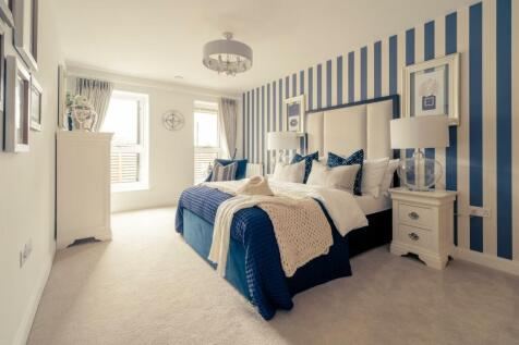 Show home master bedroom  
