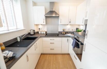 Show home kitchen  