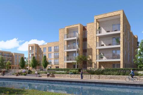 Artist impression: Exterior building overlooking the canal and walkway  