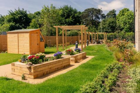Typical development garden  