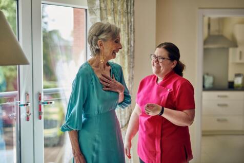 Domestic support and personal care available 